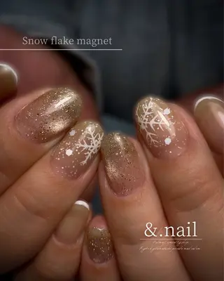 ネイル &.nail/ ニュアンス/持込み可のネイルデザイン