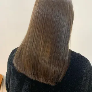 カラー パーマ、髪質改善 菊地美月のヘアスタイル