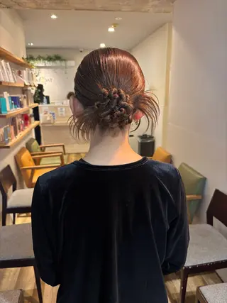 セミロング AFLOAT D’L所属・角本 藍⌇表参道 🌿艶colorのヘアスタイル