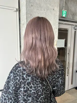 ロング 松井ゆら/ 酸性ストレート/暖色のヘアスタイル