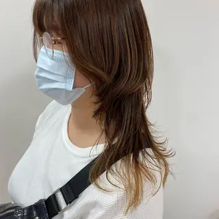 ロング 個性派/ブリーチ *ほのかのヘアスタイル