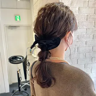 ヘアアレンジ eclart ayaのヘアスタイル