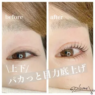 マツエク・マツパ plume SAYUMIのマツエク・マツパデザイン