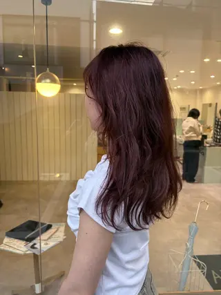 セミロング 小泉 萌詠のヘアスタイル