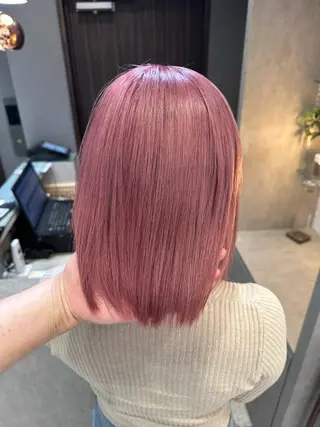 ミディアム カラー AYAKASA 暖色カラー/レイヤーのヘアスタイル