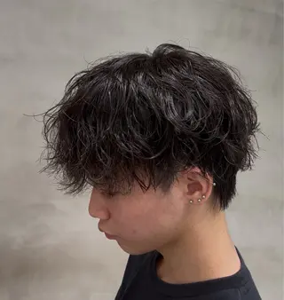 パーマ メンズ 当日予約⭕️ fifth渋谷太田のヘアスタイル
