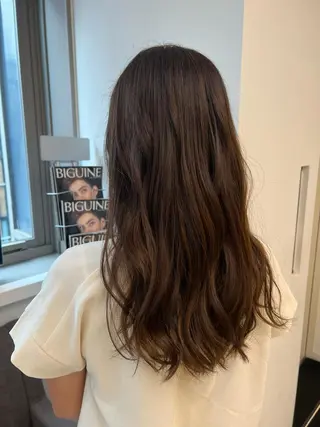 ロング カラー ジャンクロードビギンギンザルグラン所属・🫧無料カットモデル 吉野志保🫧のヘアスタイル