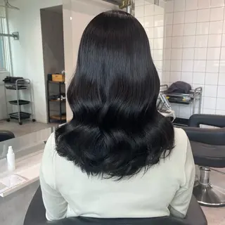 ミディアム 盛れる暖色🎀ガーリ ーヘア🎀きっかのヘアスタイル