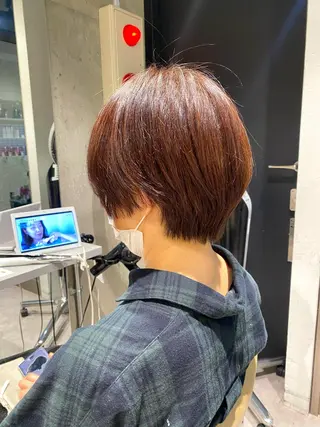 ショート すぎもと さき⚡️ 朝ラク・*パーマのヘアスタイル