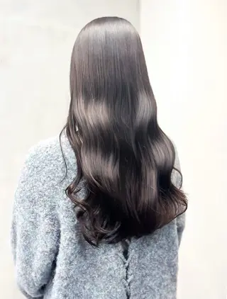 ロング カラー 加藤 いくみのヘアスタイル