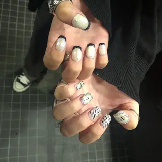 ネイル moca心斎橋所属・˚✧⁺⭐︎༚moca miyuu⁎⁺˳✧༚のネイルデザイン