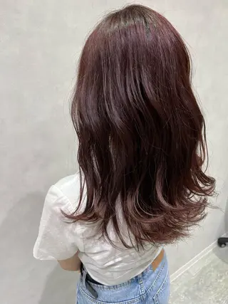 カラー 一樹ハイトーン/ブリ ーチ/透明感カラーのヘアスタイル