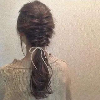 ヘアアレンジ 長野 歌穂のヘアスタイル