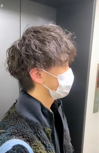 パーマ メンズ branch by suri-ru所属・branch 中原のヘアスタイル