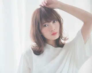 セミロング 【店長】 草間大輔のヘアスタイル