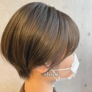 ショート 🧸レイヤーカット 🤎店長anju🪽のヘアスタイル