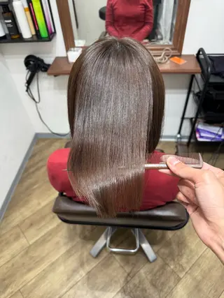 ミディアム 髪質改善美容室bokuno6号店 大橋所属・りきまる けんとのヘアスタイル