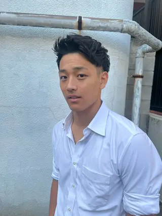 ショート メンズ je suis heureuse所属・ハイライトカラー 🌀ゆい❣️のヘアスタイル