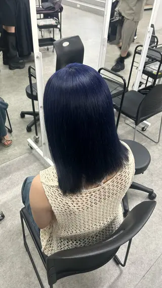 セミロング トレンドカラー/ ボブ🍒Yui🍒のヘアスタイル