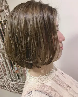 ショート カラー 🩷🍭中津・梅田 エリア🍬💜のヘアスタイル