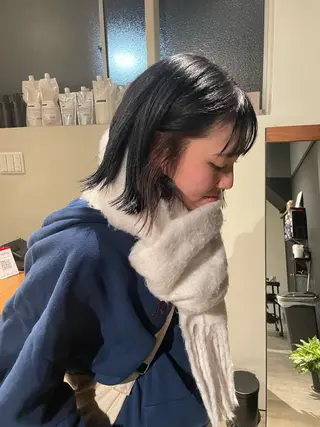 ショート カラー ハナ🌼 梅田/ボブ/パーマのヘアスタイル