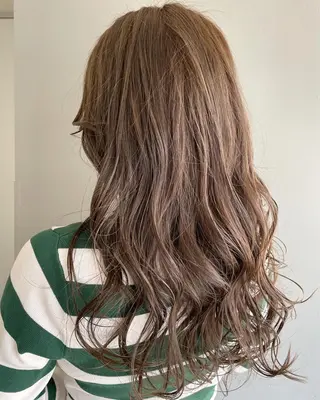 ロング カラー HAIR&MAKE.sia所属・心斎橋ボブ 好原良真のヘアスタイル