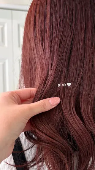 カラー ⠀ さおりのヘアスタイル