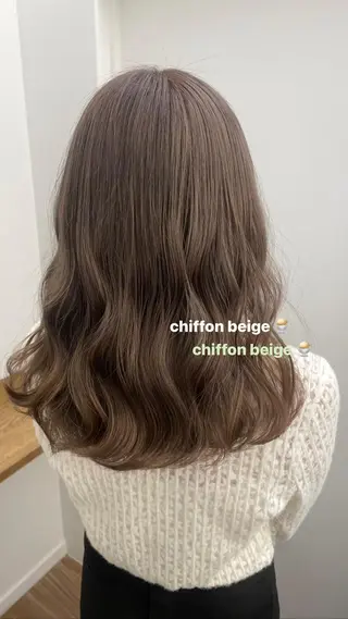 カラー ミルクティー/ SACHIKAのヘアスタイル