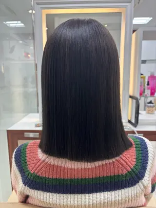 ミディアム カラー 福田 一士のヘアスタイル