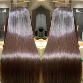 ロング ツバサ 髪質改善のヘアスタイル