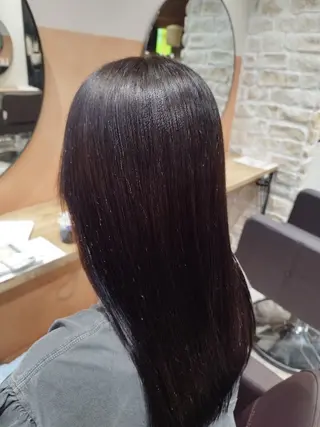 カラー ロング 小川 拓真のヘアスタイル