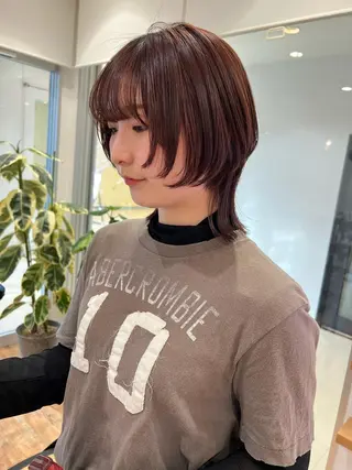 ショート 韓国風デザイン 💐MIZUKI💐のヘアスタイル