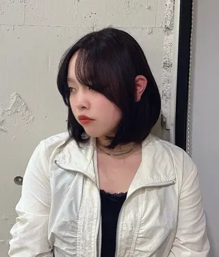 ショート カラー JUNO韓国ヘア MIAN.⋆𝜗𝜚のヘアスタイル