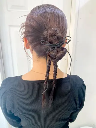 ヘアアレンジ uros.所属・uros.中目黒 moekaのヘアスタイル