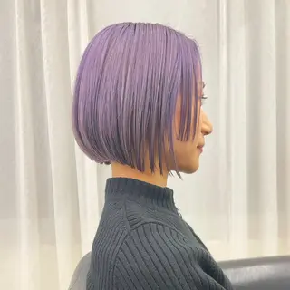 ショート カラー 7Bridge 滝内ひよりのヘアスタイル