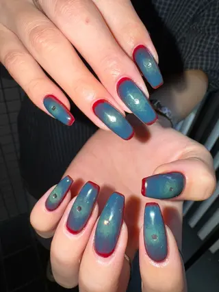 ネイル MITSUKI🪡 海外/個性派/ロングのネイルデザイン