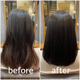 ミディアム カラー ツヤ美髪💐 髪質改善/高山愛来のヘアスタイル