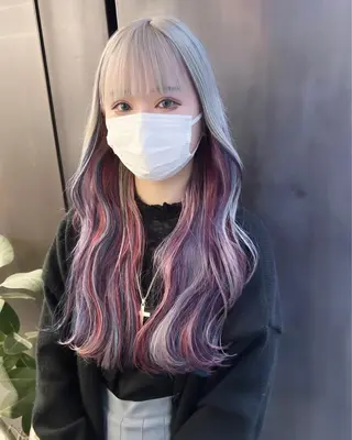 ロング カラー カラー系/カット特化 🟠オオタキマサシのヘアスタイル