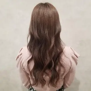 ロング カラー とみー 艶カラー/  大人女性のお悩み相談のヘアスタイル