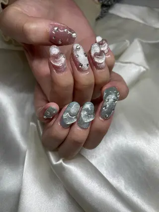 ネイル ミルフィーユ /Tomoeのネイルデザイン