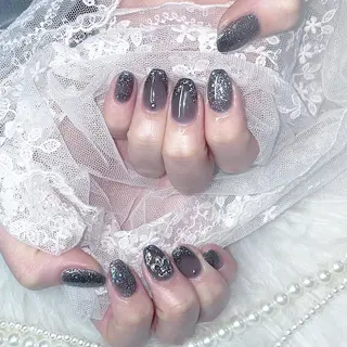 ネイル MINAMI໒꒱ Y2K、韓国ガーリーのネイルデザイン