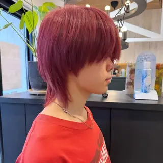 カラー メンズ 細沼 葵のヘアスタイル