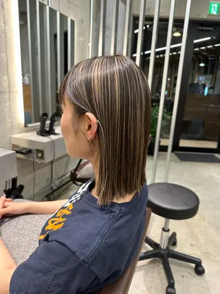 カラー FILMS所属・タグチ アスカのヘアスタイル