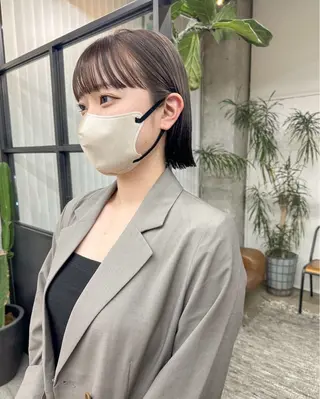 ショート カラー メンズ特化/パーマ 山口大輝のヘアスタイル