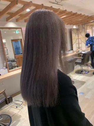 ロング 渋谷ハイトーン/ デザインカラー阿部のヘアスタイル