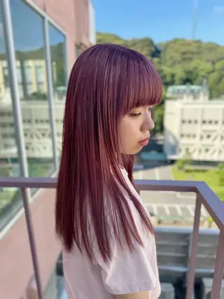 セミロング カラー Viage （ビアージュ）のヘアスタイル