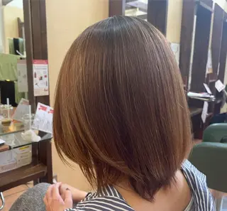 ミディアム 平野 恵士のヘアスタイル