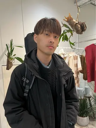 カラー メンズ ANY/メンズ特化/ シバヤ ユウキのヘアスタイル