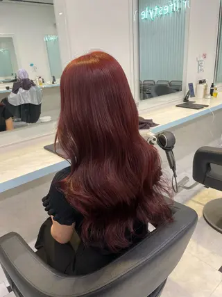 ロング カラー 🩰girlyモテ ヘア🩰🍨AYAのヘアスタイル
