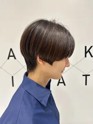 ショート HARUKI MINATO japan 横浜所属・似合わせの達人/ 田中悠希也のヘアスタイル